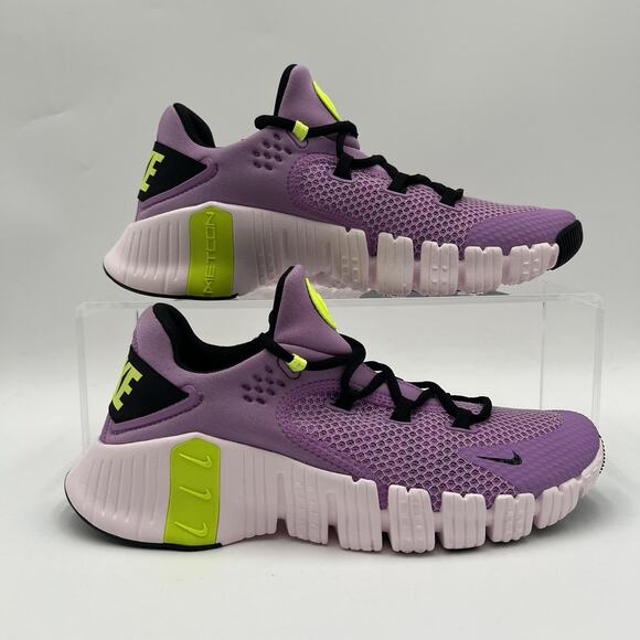 Womens Size 9.5 Nike Free Metcon 4 Rush Fuchsia Training Casual CZ0596 501 NEW - Picture 1 of 5